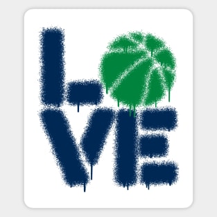 BASKETBALL LOVE dlls Magnet